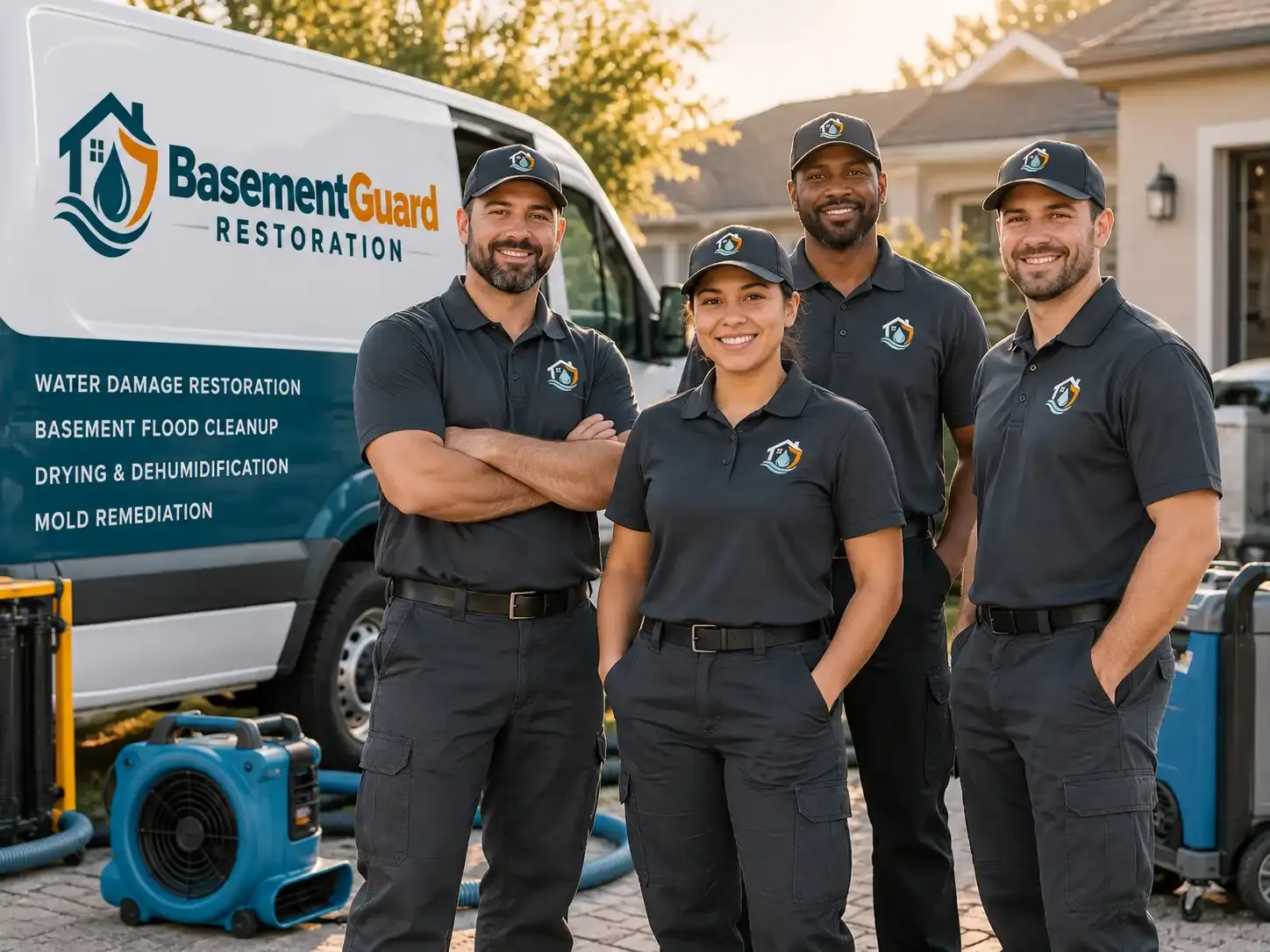 Basement Water Damage Restoration company in Sullivan, OH